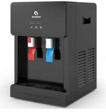 avalon countertop self cleaning touchless bottleless cooler dispenser hot & cold